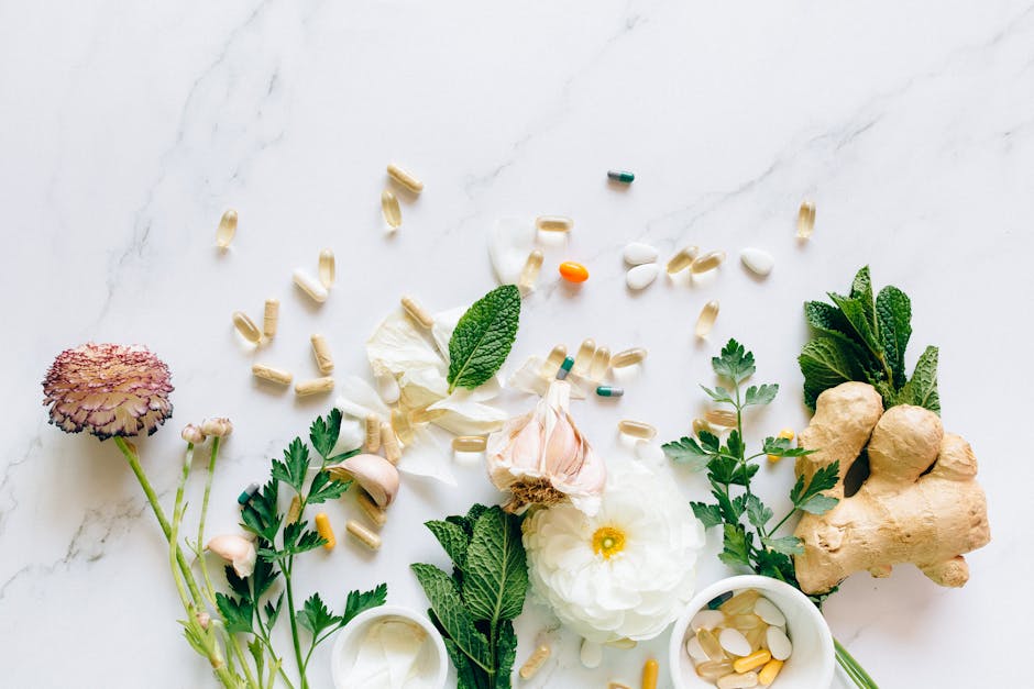 Natural herbs and plant-based ingredients used in prostate health research