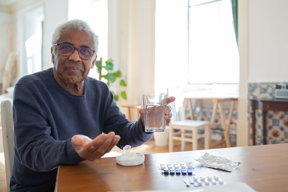 Man over 50 considering prostate health and daily wellness habits
